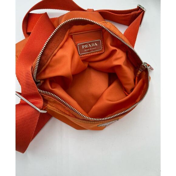 PRADA BT7372 Tessuto Shoulder
Bag Cross Body Messenger Bag Nylon
Orange Unisex - Picture 10 of 15